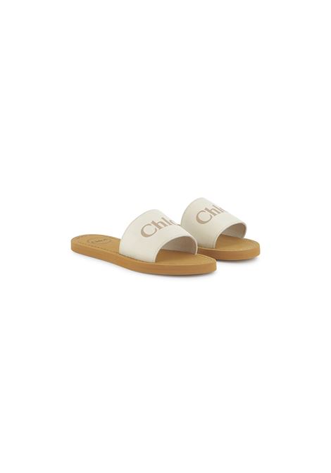 Sabot Chloé Beige Ivory CHLOÉ KIDS | C20507148